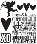 Tim Holtz Cling Rubber Stamp Set