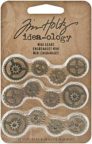 Tim Holtz Idea-Ology Mini Metal Gears 12/Pkg