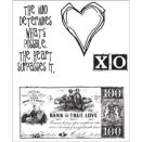 Tim Holtz Large Cling Rubber Stamp Set