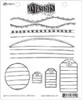 Dyan Reaveley's Dylusions Cling Stamp Collection - Write Between The Lines