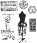 Tim Holtz Cling Rubber Stamp Set