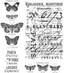 Tim Holtz Cling Rubber Stamp Set