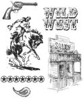 Tim Holtz Cling Rubber Stamp Set