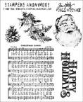 Tim Holtz Cling Rubber Stamp Set
