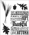 Tim Holtz Cling Rubber Stamp Set