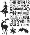 Tim Holtz Cling Rubber Stamp Set