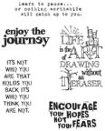 Tim Holtz Cling Rubber Stamp Set