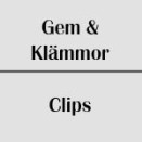 Gem / Klämmor