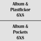 Album & Plastfickor 6X8