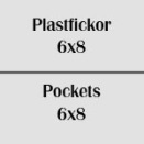 Plastfickor 6X8
