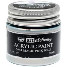 Prima Finnabair Art Alchemy Acrylic Paint 50ml - Opal Magic Blue-Pink