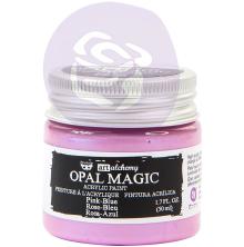 Prima Finnabair Art Alchemy Acrylic Paint 50ml - Opal Magic Pink-Blue