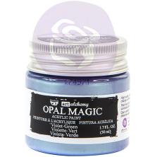 Prima Finnabair Art Alchemy Acrylic Paint 50ml - Opal Magic Violet/Green