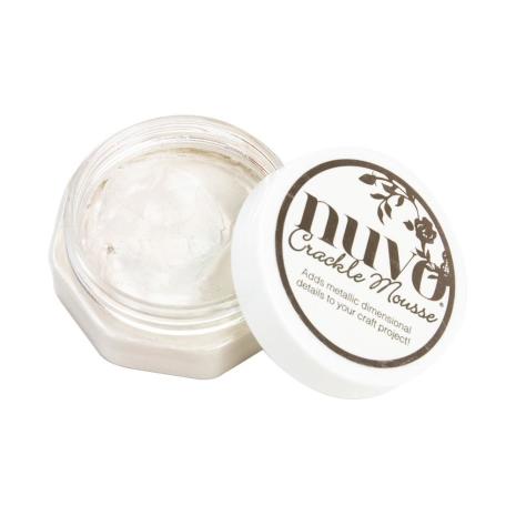 Tonic Studios Nuvo Crackle Mousse - Russian White 1397N