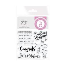 Tonic Studios Shaker Creator Clear Stamp Set - Celebration 3366E