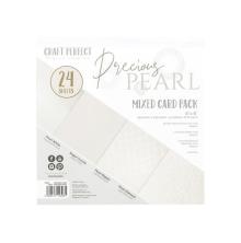 Tonic Studios Craft Perfect 6x6 Card Pack - Precious Pearl 9396E