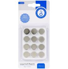 Tonic Studios Large Craft Magnets 15mm 6 Pairs/Pkg 3062E