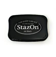 StazOn Solvent Inkpad Jet Black
