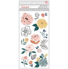 Crate Paper Fresh Bouquet Thickers Stickers 5.5X11 29/Pkg - Bouquet Accent