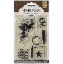 BoBunny Clear Stamps 4X6 - Terrific Textures