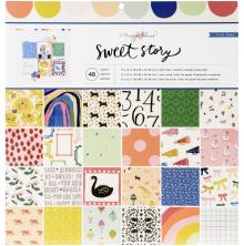 Maggie Holmes Paper Pad 12X12 48/Pkg - Sweet Story