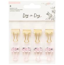 Maggie Holmes Planner Binder Clips 8/Pkg - Day-To-Day