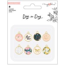 Maggie Holmes Planner Charms 8/Pkg - Day-To-Day