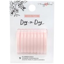 Maggie Holmes Day-To-Day Planner Discs 9/Pkg - Blush