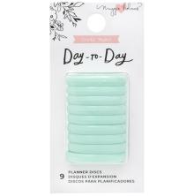 Maggie Holmes Day-To-Day Planner Discs 9/Pkg - Mint Small