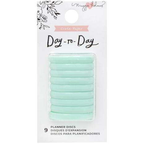 Maggie Holmes Day-To-Day Planner Discs 9/Pkg - Mint Small