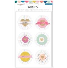 Maggie Holmes Layered Stickers 6/Pkg - Sweet Story stickers