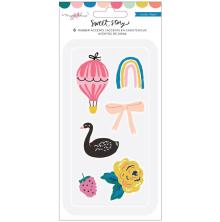 Maggie Holmes Rubber Stickers 8/Pkg - Sweet Story Stickers