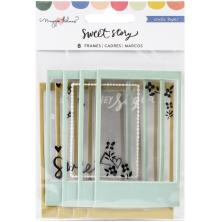 Maggie Holmes Puffy Frames 8/Pkg - Sweet Story Frames