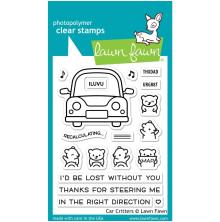 Lawn Fawn Clear Stamps 3X4 - Car Critters LF2338