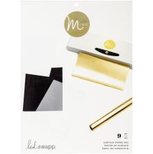 Heidi Swapp Minc Surface Pad 8.5X11 9/Pkg - Assorted