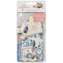 Amy Tangerine Ephemera Cardstock Die-Cuts 40/Pkg - Picnic In The Park