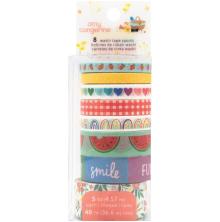 Amy Tangerine Washi Tape 8/Pkg - Picnic In The Park