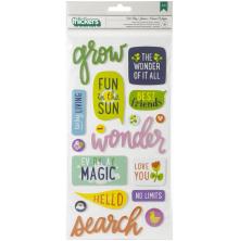 Shimelle Thickers Stickers 5.5X11 31/Pkg - Never Grow Up Phrase