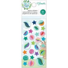 Shimelle Epoxy Stickers 26/Pkg - Never Grow Up