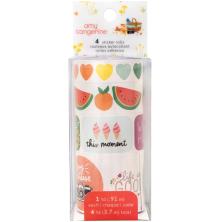 Amy Tangerine Sticker Rolls - Picnic In The Park