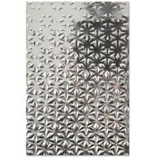 Sizzix 3-D Textured Impressions Embossing Folder - Star Fall 20-07