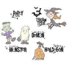 Sizzix Clear Stamps - Fright Night!