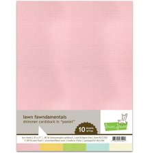 Lawn Fawn Cardstock - Shimmer Pastel