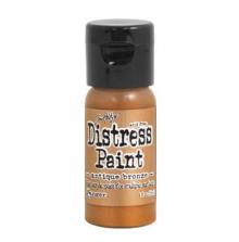 Tim Holtz Distress Paint Flip Top 29ml - Antiqued Bronze