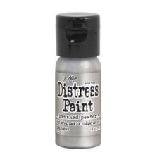 Tim Holtz Distress Paint Flip Top 29ml - Brushed Pewter