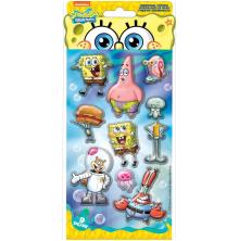 EK Success Nickelodeon Dimentional Stickers 9/Pkg - SpongeBob