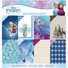 EK Success Disney Paper Pad 12X12 36/Pkg - Frozen