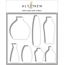 Altenew Stencil 6X6 - Mod Vases