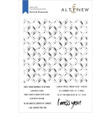 Altenew Clear Stamps 6X8 - Dotted Diamonds