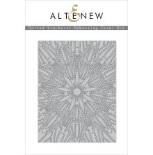 Altenew Debossing Cover Die - Dotted Starburst